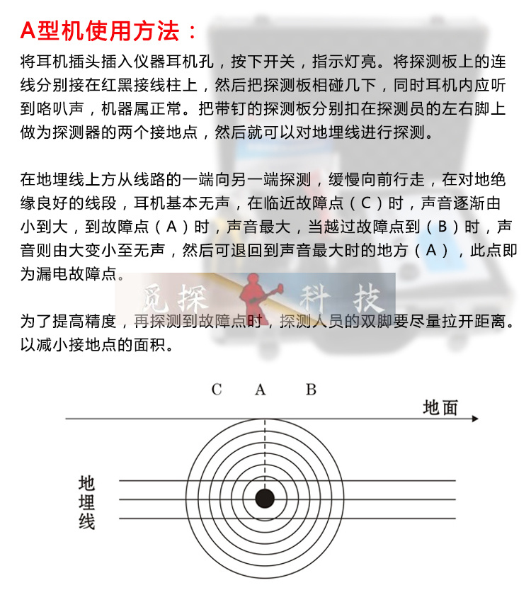 電力電線地埋線漏電短路斷路故障測試儀，漏電檢測儀，斷路檢測儀